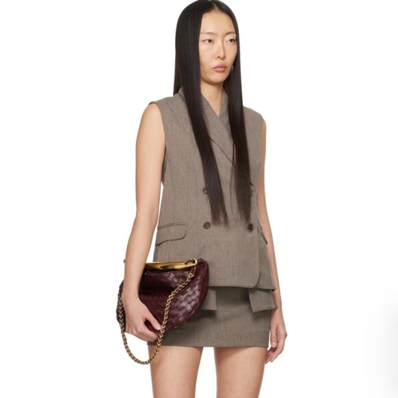 BEAUFILLE Brown Zeigler Miniskirt - Picture 3 of 3